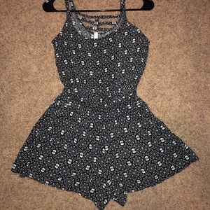 Xhilaration Romper With Open Back